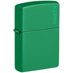 Classic Grass Green Matte Zippo Logo 48629ZL