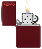 Classic Merlot Zippo Logo 46021ZL