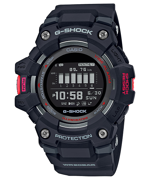 G-SHOCK GBD-100-1DR G-SQUAD Bluetooth