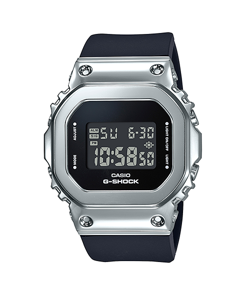 G-SHOCK GM-S5600-1DR Metal-Covered Women