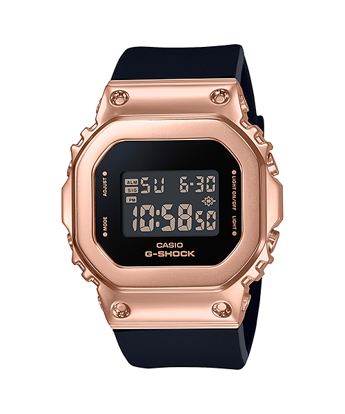 G-SHOCK GM-S5600PG-1DR Metal-Covered Women