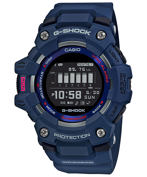 G-SHOCK GBD-100-2DR G-SQUAD Bluetooth