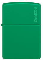 Classic Grass Green Matte Zippo Logo 48629ZL