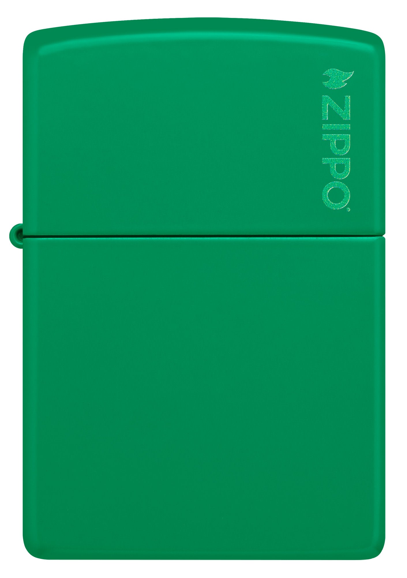 Classic Grass Green Matte Zippo Logo 48629ZL