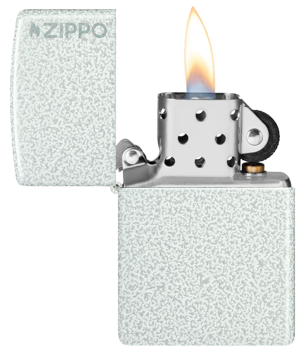 Classic Glacier Zippo Logo 46020ZL