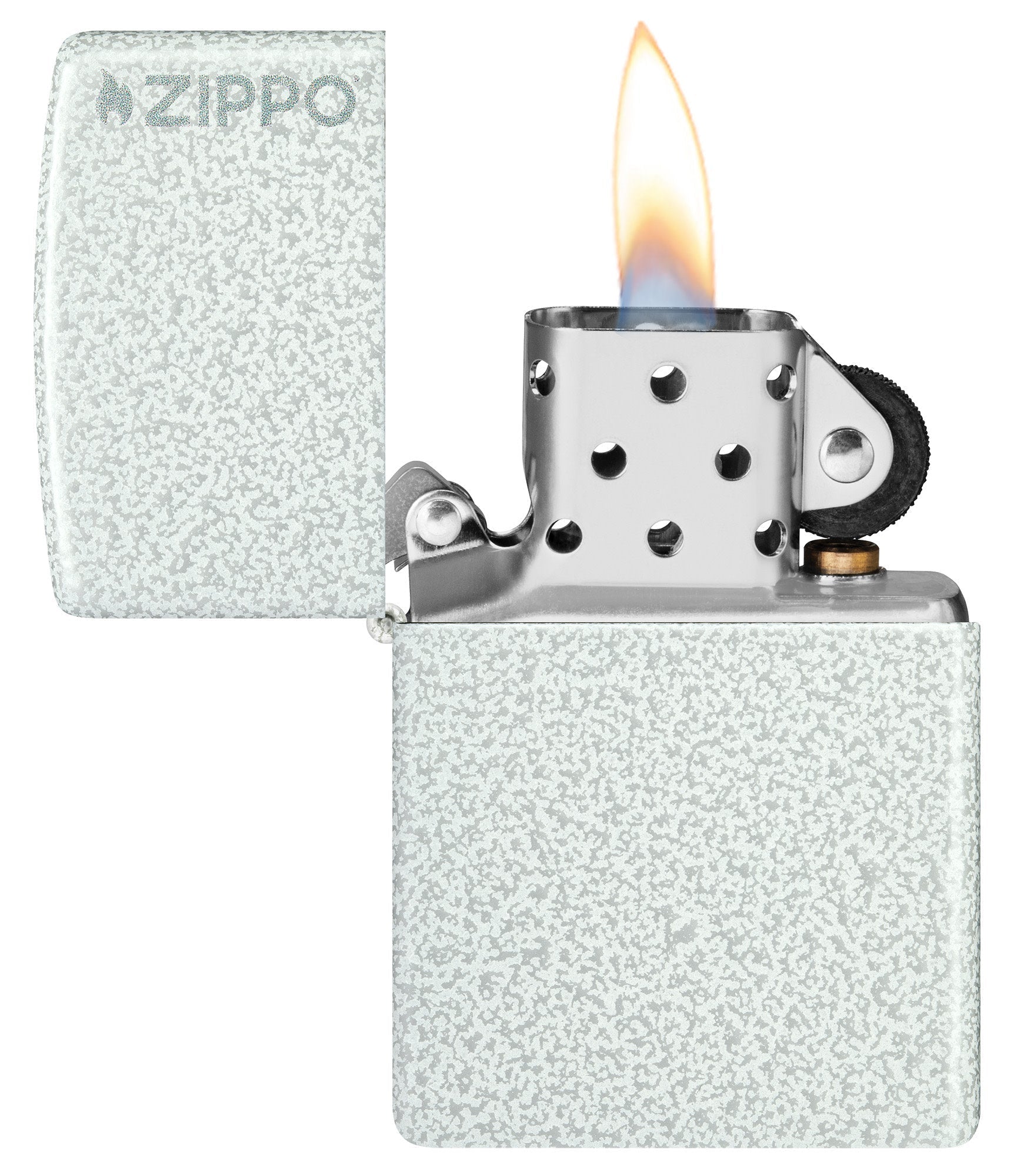 Classic Glacier Zippo Logo 46020ZL
