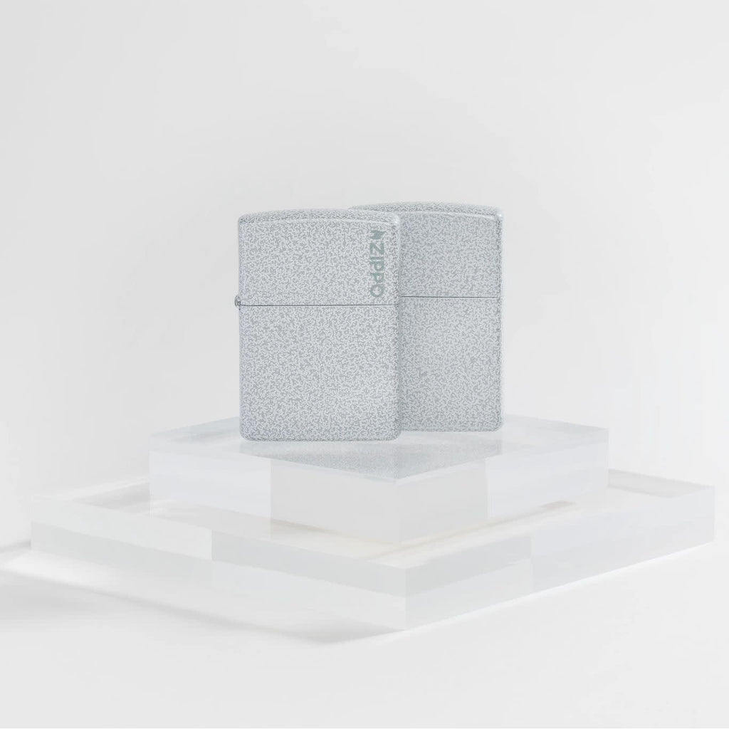 Classic Glacier Zippo Logo 46020ZL