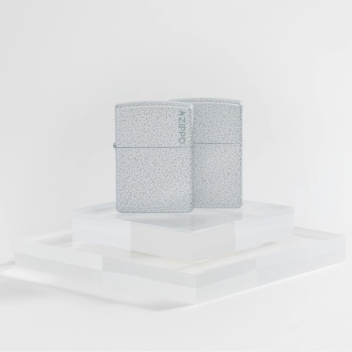 Classic Glacier Zippo Logo 46020ZL